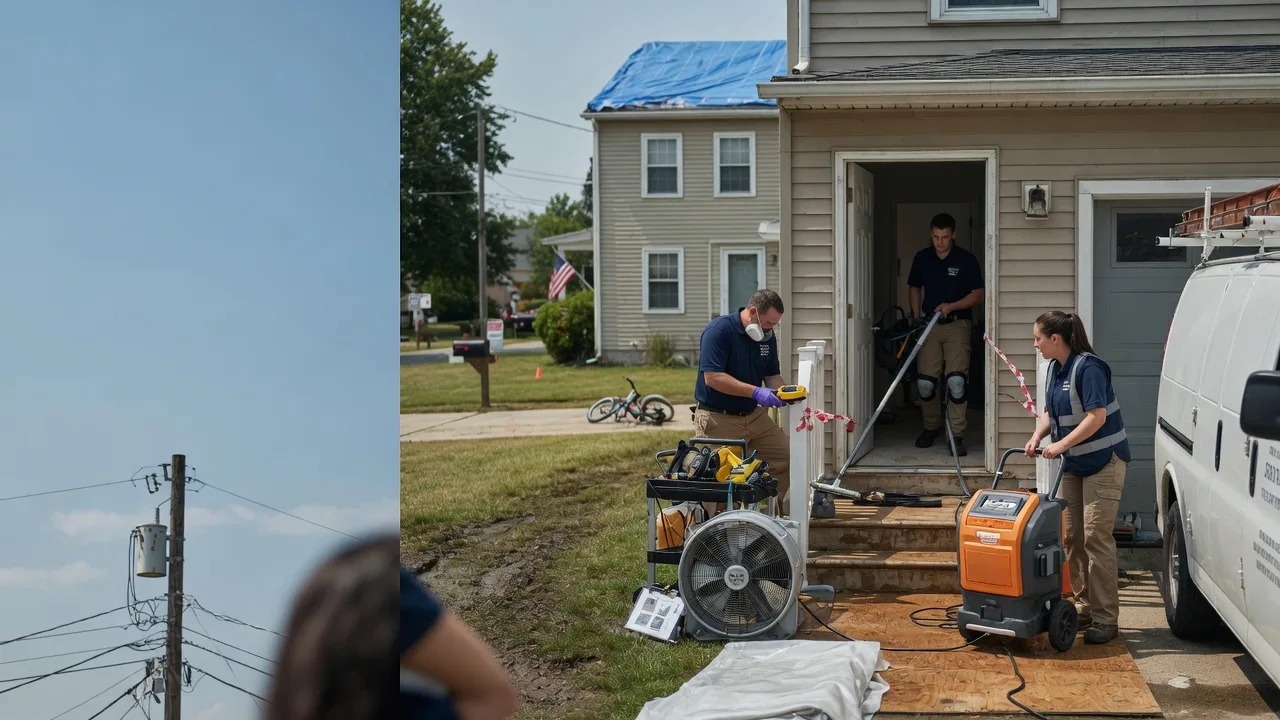 Water Damage Repair in Ceresco, MI near me